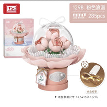 Load image into Gallery viewer, LOZ mini Blocks Kids Building Toys DIY Bricks Flower Bouquet Puzzle With Lighting Girls Women Lover Gift Home Decor 1297 1298 1299 1300