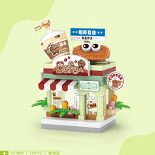 Load image into Gallery viewer, 4pcs/set LOZ mini Blocks Kids Building Toys DIY Bricks Cute Small Shop Puzzle Girls Gift Home Decor 8601 8602 8603 8604