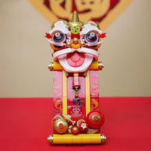 Load image into Gallery viewer, BALODY mini Blocks Kids Building Toys DIY Bricks Lion Photo Frame Puzzle New Year Gift Refrigerator Magnet Chinese Presents Home Decor 21401 21402