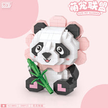 Load image into Gallery viewer, 6pcs/set LOZ mini Blocks Kids Building Toys DIY Bricks Cute Pet Panda Rabbit Puzzle Girls Gift Home Decor 8801 8802 8803 8804 8805 8806