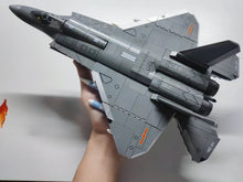 Load image into Gallery viewer, Sembo Block Kids Building Toys Boys Bricks Puzzle Men Gift Chinese Fighter Plane J-35 Model Home Decor 202244