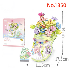 Load image into Gallery viewer, LOZ mini Blocks Kids Building Bricks Girls Toys Flowers Shoes Puzzle Home Decorations Women Holiday Gift 1350 1351