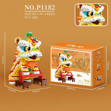 Load image into Gallery viewer, YG Mini Blocks Kids Building Toys New Year Gift Puzzle Chinese Style Dancing Lion Home Decor P1181 1182 1183 1188
