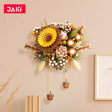 Load image into Gallery viewer, JAKI Blocks Kids Building Toys DIY Bricks Art Wall Flowers Puzzle Girls Women Gift Holiday Birthday Home Decor 2511