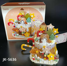 Load image into Gallery viewer, JAKI Blocks Kids Building Toys DIY Bricks Birthday Cake Model Puzzle Home Decor Girls Presents Women Gift 5635 5636 5637 5638 5639
