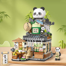 Load image into Gallery viewer, LOZ mini Blocks Kids Building Bricks Boys Toys Puzzle Girls Gift Panda Tea Shop Coffee Bar 1382 1383