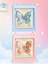 Load image into Gallery viewer, LOZ mini Blocks Kids Building Toys DIY Bricks Butterfly with Lighting Decorative Painting Puzzle Girls Women Gift Home Decor 1960 1961