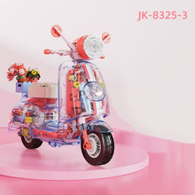 Load image into Gallery viewer, JAKI Blocks Kids Building Toys DIY Bricks Motorbike Vespa Model Puzzle Home Decor Girls Presents Women Gift 8325
