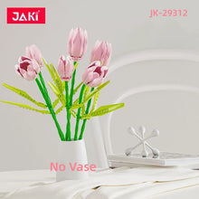 Load image into Gallery viewer, JAKI Blocks Kids Building Toys DIY Bricks Girls Flowers Puzzle Gradient Tulip Home Decor Women Gift 29311 29312 29315 29316