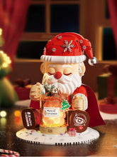 Load image into Gallery viewer, LOZ mini Blocks Kids Building Toys Santa Claus Night Light Bricks Holiday Gifts Christmas Present Home Decor 1958
