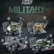 Load image into Gallery viewer, Mini Blocks Kids Building Toys Military Aircraft Weapon Bricks Boys Gift Home Decor 2176