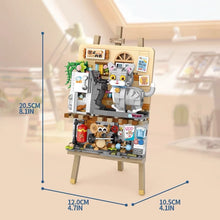 Load image into Gallery viewer, LOZ mini Blocks Kids Building Toys Drawing Painting Girls Gift Boy Cat Bricks Puzzle Home Decor 1386 1387