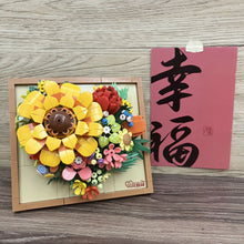 Load image into Gallery viewer, 2176 2177 2178 Kids Building Blocks DIY Bricks Flowers Photo frame desktop decoration Girls Toys Puzzle Women Gift Home Decor