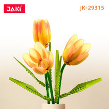Load image into Gallery viewer, JAKI Blocks Kids Building Toys DIY Bricks Girls Flowers Puzzle Gradient Tulip Home Decor Women Gift 29311 29312 29315 29316