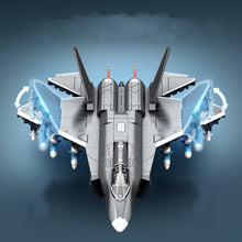 Load image into Gallery viewer, Sembo Block Kids Building Toys Boys Bricks Puzzle Men Gift Chinese Fighter Plane J-35 Model Home Decor 202244