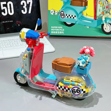 Load image into Gallery viewer, JAKI Blocks Kids Building Toys DIY Bricks Motorbike Vespa Model Puzzle Home Decor Girls Presents Women Gift 8325