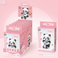 Load image into Gallery viewer, 6pcs/set LOZ mini Blocks Kids Building Toys DIY Bricks Cute Pet Panda Rabbit Puzzle Girls Gift Home Decor 8801 8802 8803 8804 8805 8806