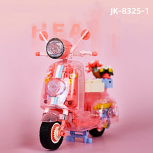 Load image into Gallery viewer, JAKI Blocks Kids Building Toys DIY Bricks Motorbike Vespa Model Puzzle Home Decor Girls Presents Women Gift 8325