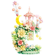 Load image into Gallery viewer, Sembo Blocks Kids Building Toys Girls Flowers Puzzle Carousel Holiday Lover Women Gift Home Decor 611082