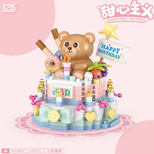 Load image into Gallery viewer, 6pcs/set LOZ mini Blocks Kids Building Toys DIY Bricks Sweet Snack Puzzle Girls Gift Home Decor 8807 8808 8809 8810 8811 8812