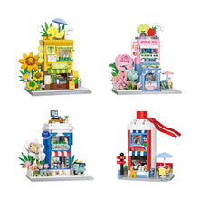Load image into Gallery viewer, BALODY mini Blocks Kids Building Toys View Street Flower Shop Bricks Girls Women Gift Home Decor 21244 21245 21246 21247