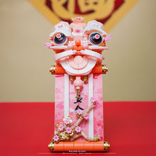 Load image into Gallery viewer, BALODY mini Blocks Kids Building Toys DIY Bricks Lion Photo Frame Puzzle New Year Gift Refrigerator Magnet Chinese Presents Home Decor 21401 21402