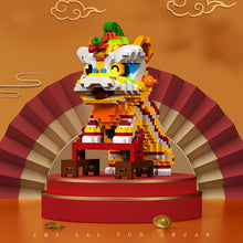 Load image into Gallery viewer, YG Mini Blocks Kids Building Toys New Year Gift Puzzle Chinese Style Dancing Lion Home Decor P1181 1182 1183 1188