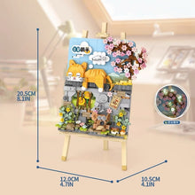 Load image into Gallery viewer, LOZ mini Blocks Kids Building Toys Drawing Painting Girls Gift Boy Cat Bricks Puzzle Home Decor 1386 1387