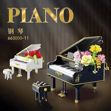 Load image into Gallery viewer, ZG mini Blocks Kids Building Toys DIY Bricks Girls Gift Piano Flowers Puzzle Women Holiday Gift Home Decor 663000 663011