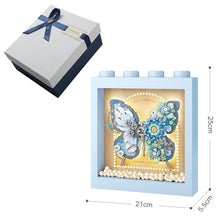 Load image into Gallery viewer, LOZ mini Blocks Kids Building Toys DIY Bricks Butterfly with Lighting Decorative Painting Puzzle Girls Women Gift Home Decor 1960 1961