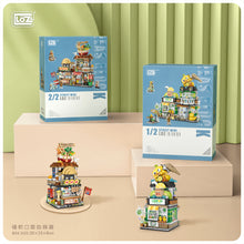 Load image into Gallery viewer, LOZ mini Blocks Kids Building Bricks Boys Toys Puzzle Girls Gift Chinese Snack Bar Lemon Tea Shop Luosifen Store 1294 1295