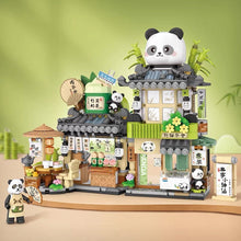 Load image into Gallery viewer, LOZ mini Blocks Kids Building Bricks Boys Toys Puzzle Girls Gift Panda Tea Shop Coffee Bar 1382 1383