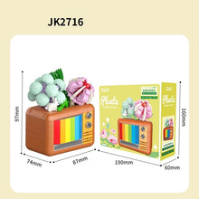 Load image into Gallery viewer, JAKI Blocks Kids Building Toys DIY Bricks Flower Puzzle Home Decor Girls Presents Women Gift 27152716 2717 2718