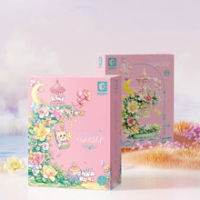 Load image into Gallery viewer, Sembo Blocks Kids Building Toys Girls Flowers Puzzle Carousel Holiday Lover Women Gift Home Decor 611082