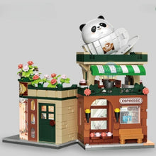 Load image into Gallery viewer, ZHEGAO MINI Blocks Kids Building Toys Boys Girls Gift Panda Store Bricks Puzzle Home Decor 613022 613023 613024 613025