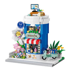 Load image into Gallery viewer, BALODY mini Blocks Kids Building Toys View Street Flower Shop Bricks Girls Women Gift Home Decor 21244 21245 21246 21247