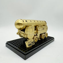 Load image into Gallery viewer, MINI Blocks Kids Building Toys Boys Puzzle Golden Military Bricks Tank Frigate Fighter Plane Missile Vehicles Model Home Decor Men Gifts 66833 66834 66835 66836