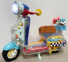 Load image into Gallery viewer, JAKI Blocks Kids Building Toys DIY Bricks Motorbike Vespa Model Puzzle Home Decor Girls Presents Women Gift 8325