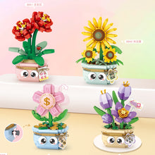 Load image into Gallery viewer, LOZ mini Blocks Kids Building Toys DIY Bricks Sweet Flowers Pot Plants Puzzle Girls Gift Home Decor 8839 8840 8841 8842