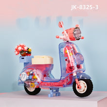 Load image into Gallery viewer, JAKI Blocks Kids Building Toys DIY Bricks Motorbike Vespa Model Puzzle Home Decor Girls Presents Women Gift 8325