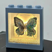 Load image into Gallery viewer, LOZ mini Blocks Kids Building Toys DIY Bricks Butterfly with Lighting Decorative Painting Puzzle Girls Women Gift Home Decor 1960 1961