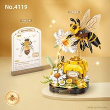 Load image into Gallery viewer, LOZ mini Blocks Kids Building Toys Puzzle Insect Bricks with Lighting Girls Gift Home Decor 4117 4118 4119