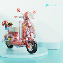 Load image into Gallery viewer, JAKI Blocks Kids Building Toys DIY Bricks Motorbike Vespa Model Puzzle Home Decor Girls Presents Women Gift 8325