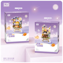 Load image into Gallery viewer, LOZ mini Blocks Kids Building Toys Drawing Painting Girls Gift Halloween Bricks Puzzle With Lighting Home Decor 4115 4116