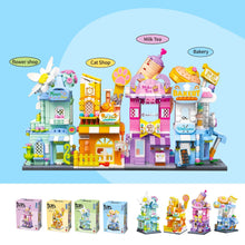Load image into Gallery viewer, ZHEGAO MINI Blocks Kids Building Bricks Girls Toys Boys Puzzle Shop House Home Decor Holiday Gifts 612029