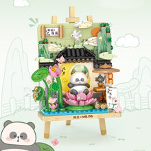 Load image into Gallery viewer, LOZ mini Blocks Kids Building Toys Puzzle Panda Bricks Drawing with Lighting Girls Gift Home Decor 7203 7204 7205 7206