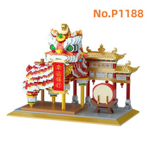Load image into Gallery viewer, YG Mini Blocks Kids Building Toys New Year Gift Puzzle Chinese Style Dancing Lion Home Decor P1181 1182 1183 1188