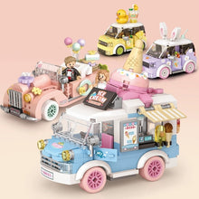 Load image into Gallery viewer, LOZ mini Blocks Kids Building Toys DIY Bricks Cute Car Model Girls Gift Home Decor 4207 4208 4209 4210