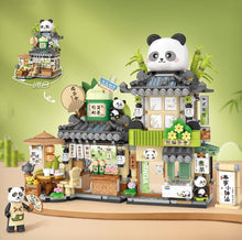 Load image into Gallery viewer, LOZ mini Blocks Kids Building Bricks Boys Toys Puzzle Girls Gift Panda Tea Shop Coffee Bar 1382 1383