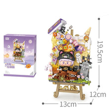 Load image into Gallery viewer, LOZ mini Blocks Kids Building Toys Drawing Painting Girls Gift Halloween Bricks Puzzle With Lighting Home Decor 4115 4116
